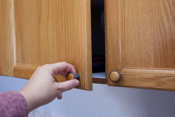 Cupboard Knob Installation in Logan