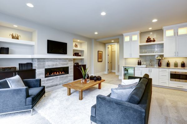 Fireplace Shelf Mounting in Logan