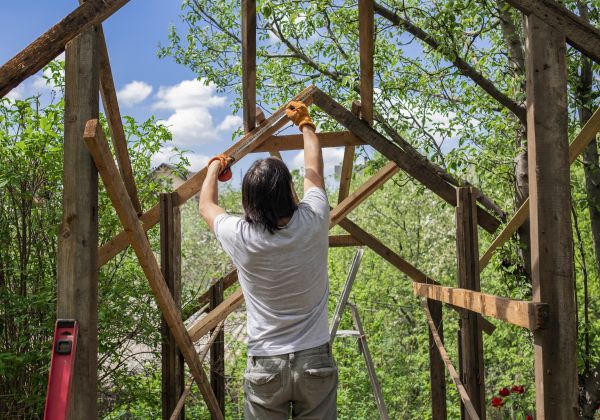 Wood Pergola Repair in Logan