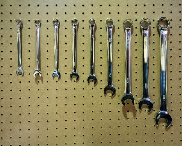 Garage Pegboard Mounting in Logan